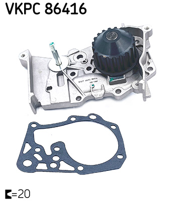 Pompă de apă, răcire motor VKPC 86416 SKF